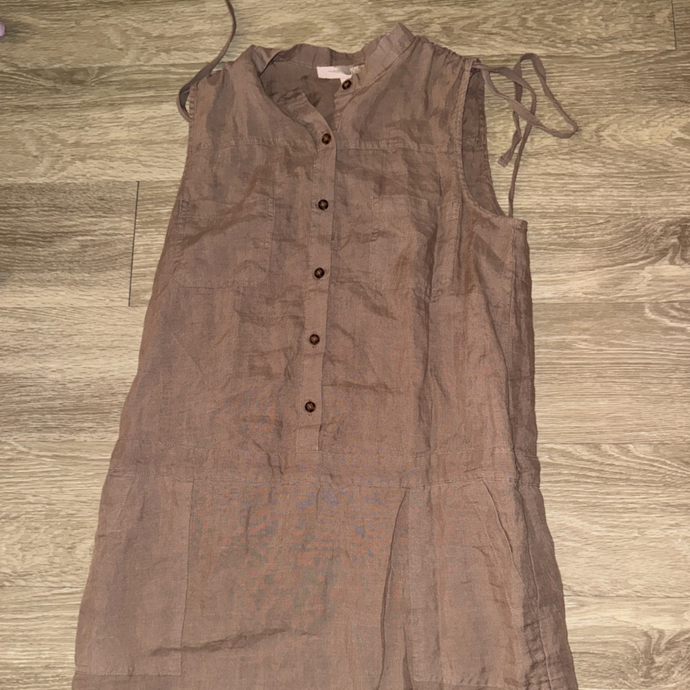 Forever 21 Taupe Sleeveless Dress